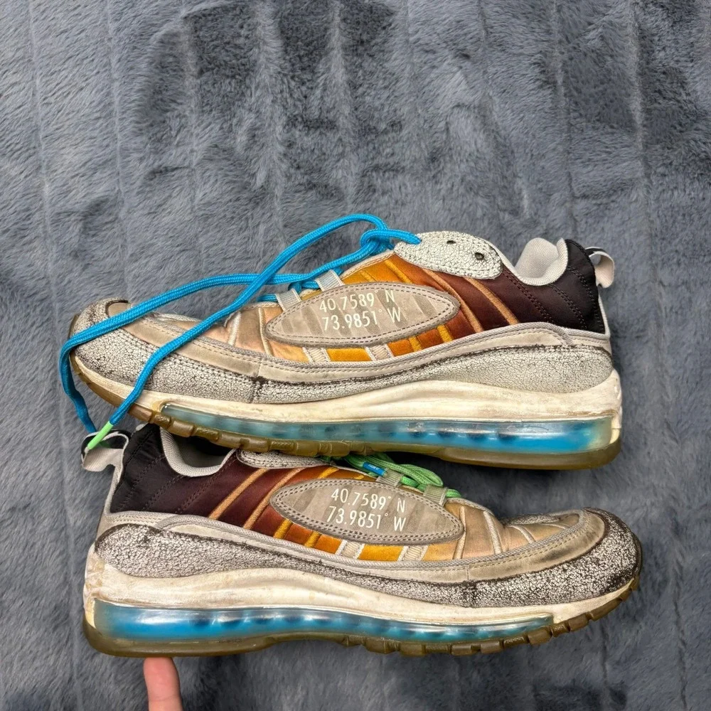 Nike Air Max 98 On Air NYC La Mezcla Gabrielle Serrano CI1502-001 Mens 9.5